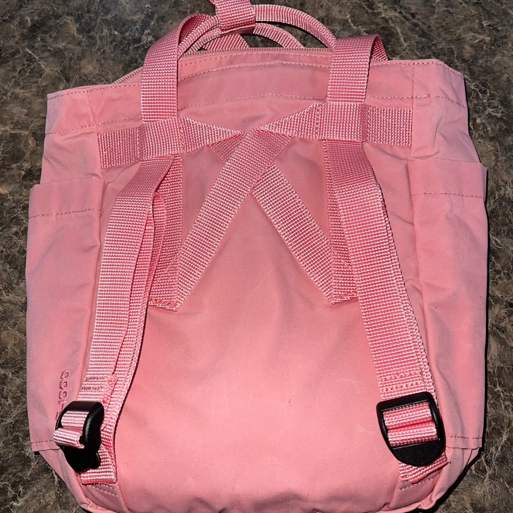 Fjallraven Kanken Totepack Mini Pink Backpack Tote - Picture 3 of 3